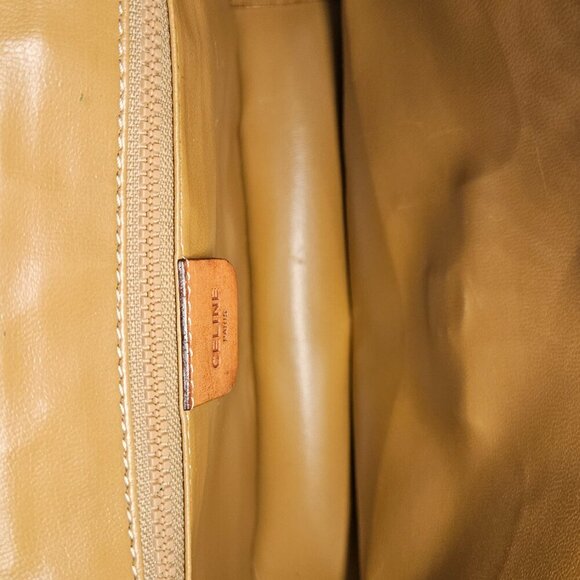 Céline Pochette Light Brown Macadam Crossbody - Picture 7 of 17